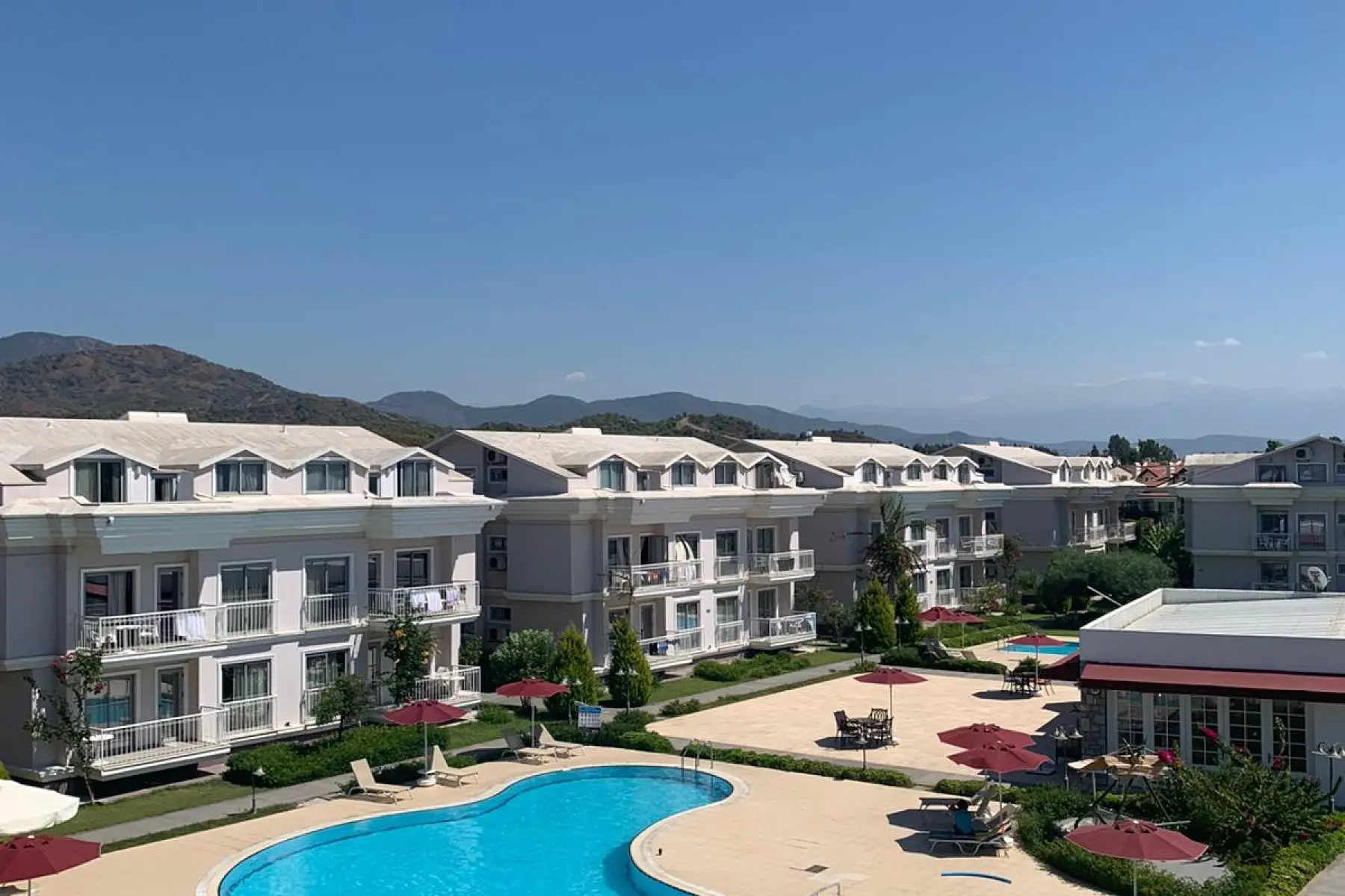 Fethiye Daphne Residence 1+1 Kara Manzaralı