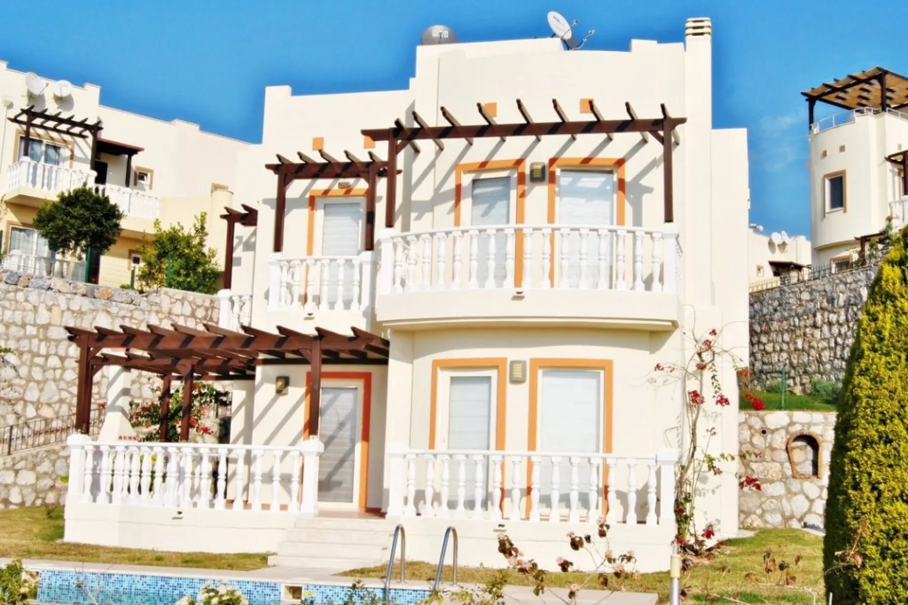 3+1 Private Pool Villa in Bodrum Turquoise Holiday Homes