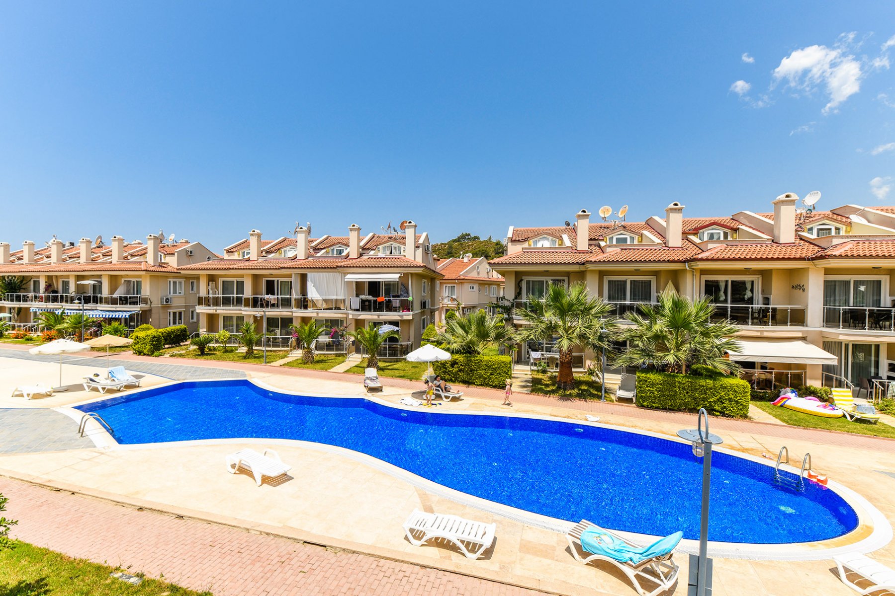 Fethiye Çalışta 2 Yatak Odalı Ortak Havuzlu Daire 30