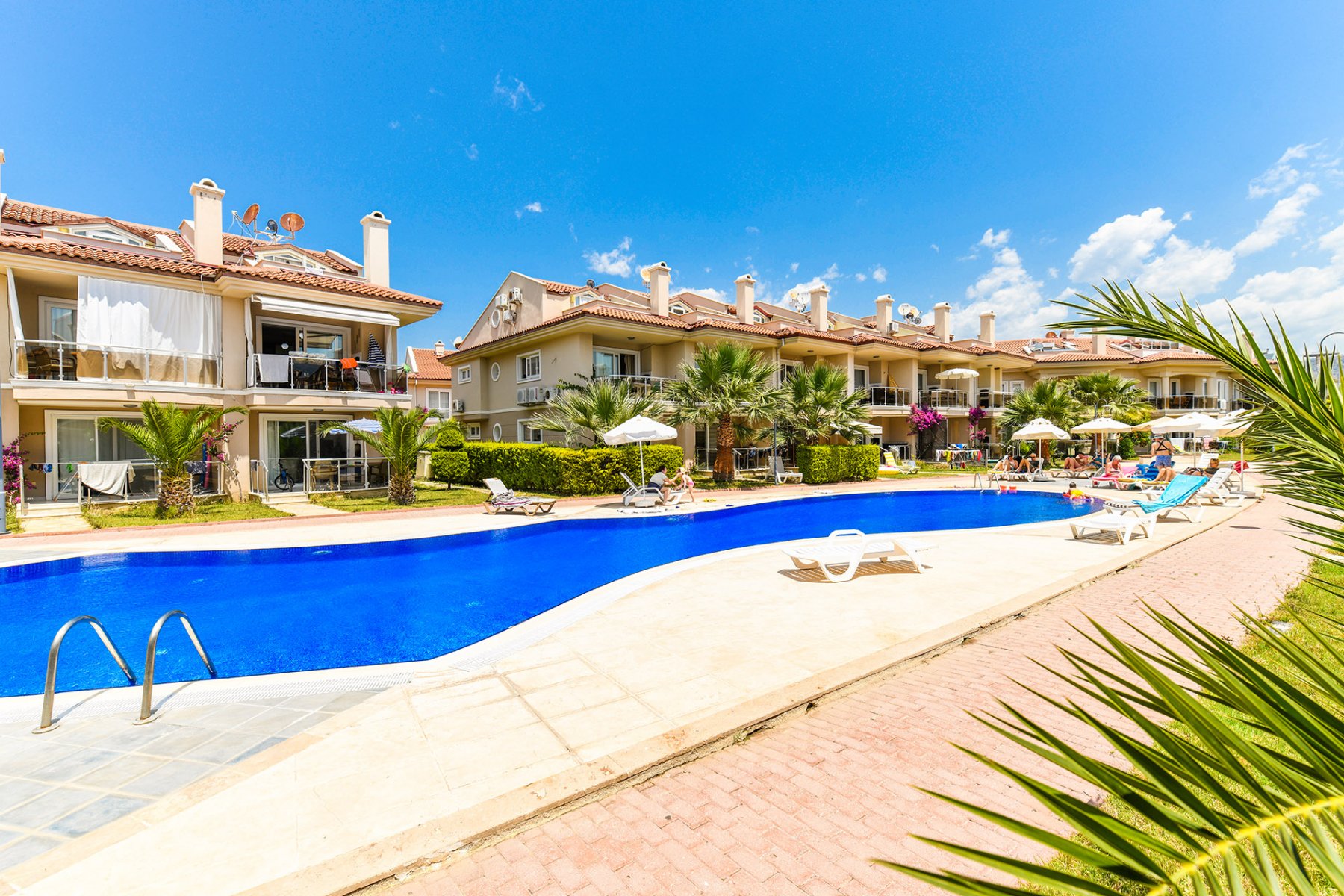 Fethiye Çalışta 2 Yatak Odalı Ortak Havuzlu Daire 30