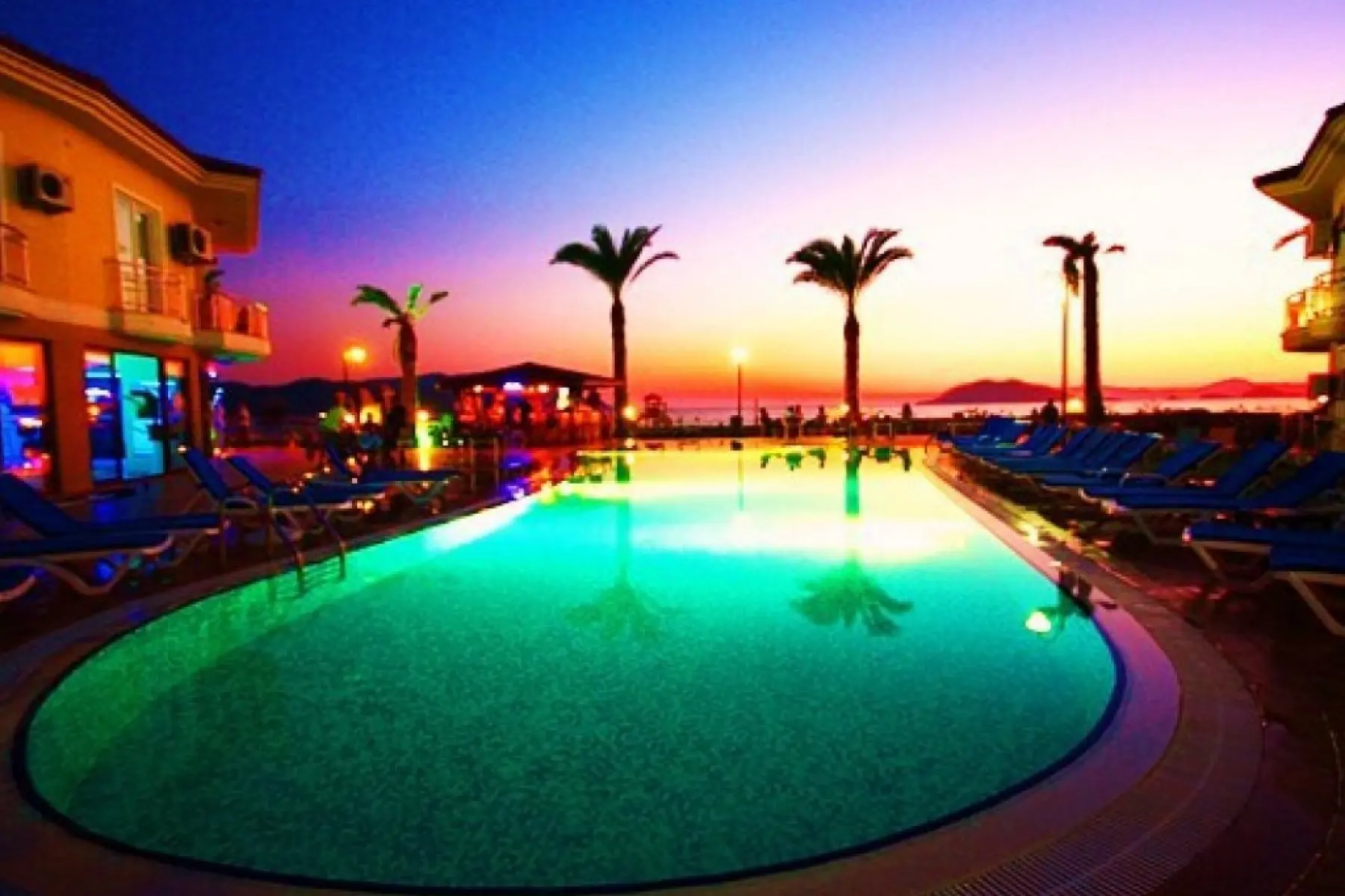 Fethiye Sunset Beach Club Özel Havuzlu Villa 4+1