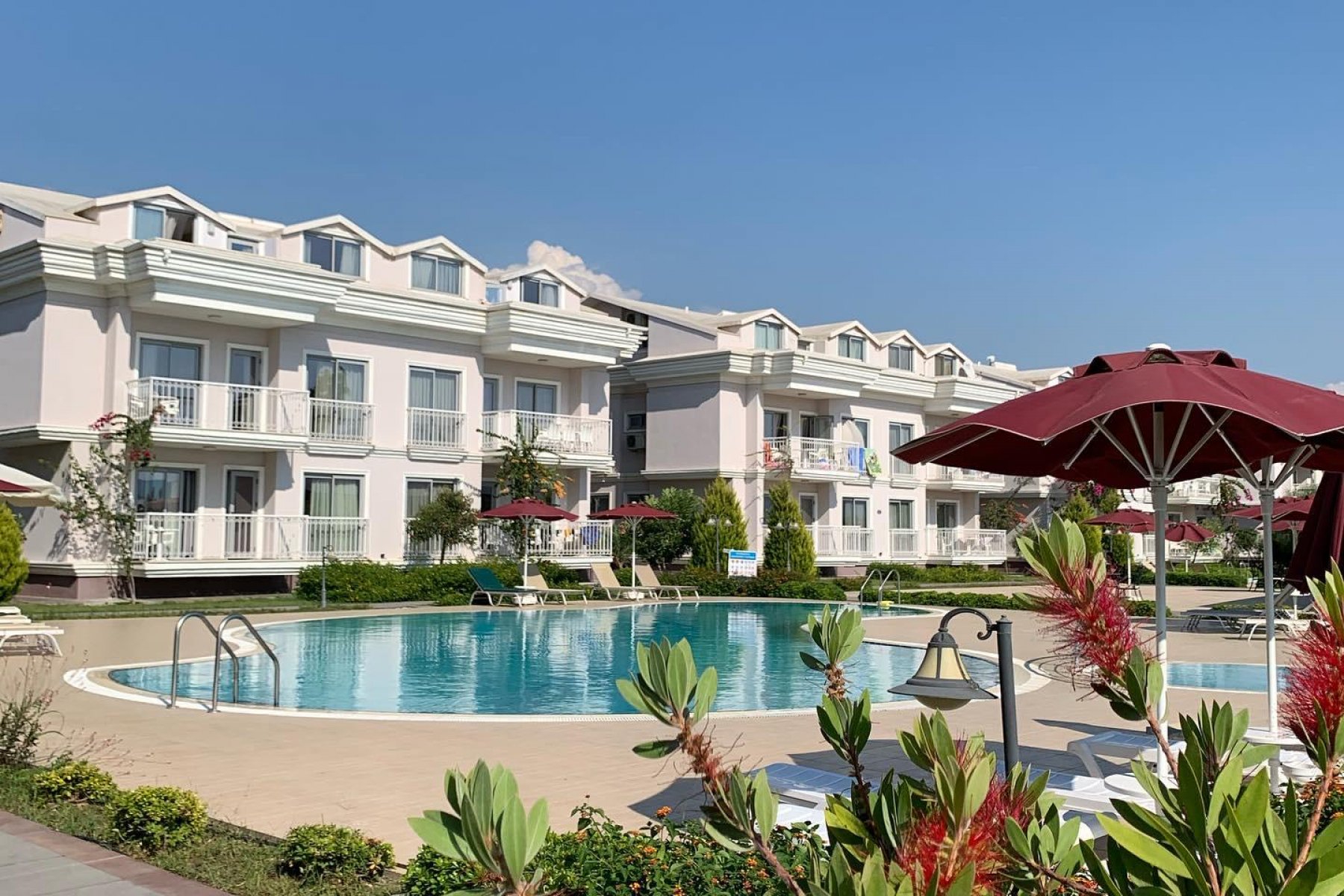 Fethiye Daphne Residence 1+1 Deniz Manzaralı Çatı Kat