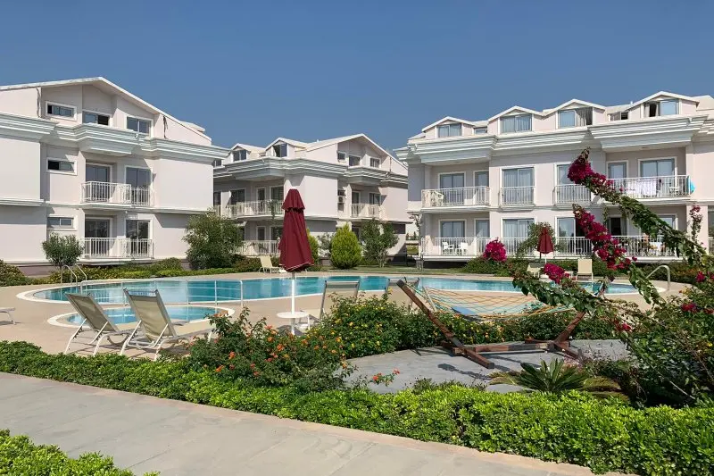 Fethiye Daphne Residence 1+1 Deniz Manzaralı Çatı Kat