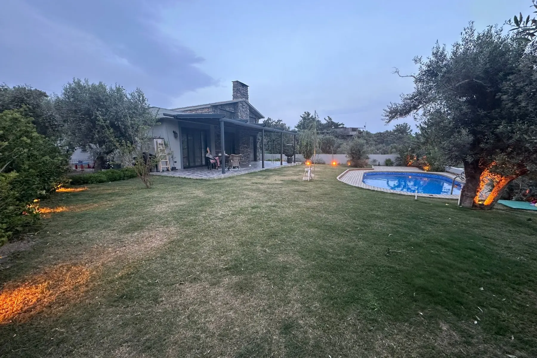 GÖLTÜRKBÜKÜ ÖZEL HAVUZLU TEK KATLI DOĞA MANZARALI MÜSTAKİL VİLLA