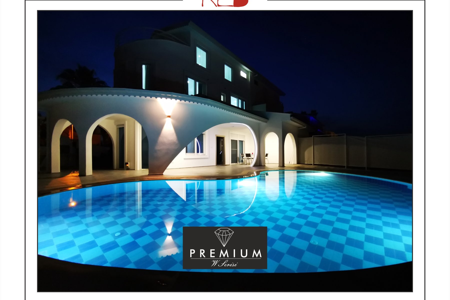 Antalya Belekte 3 Yatak Odalı Özel Havuzlu Jakuzili PREMIUM villa
