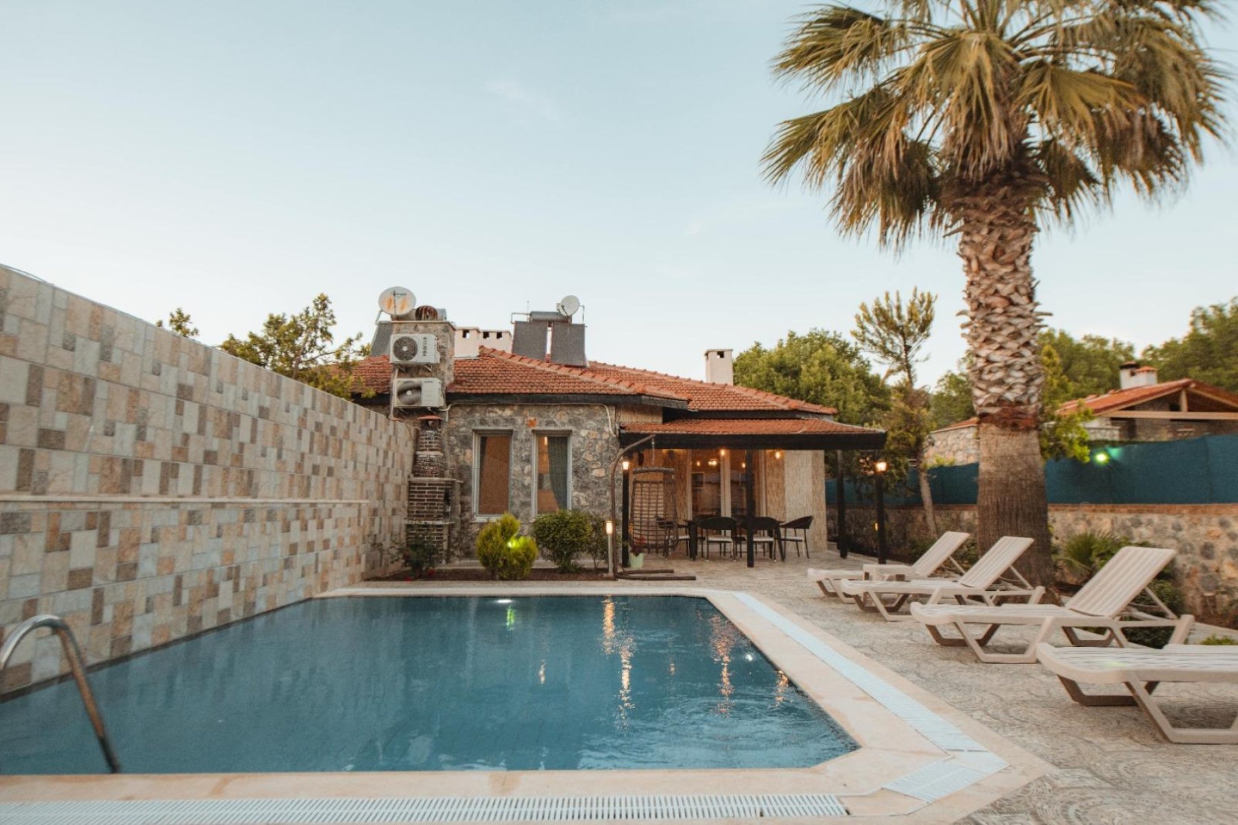 Fethiye Kayaköyde 3+1 Özel Havuzlu Villa Devina