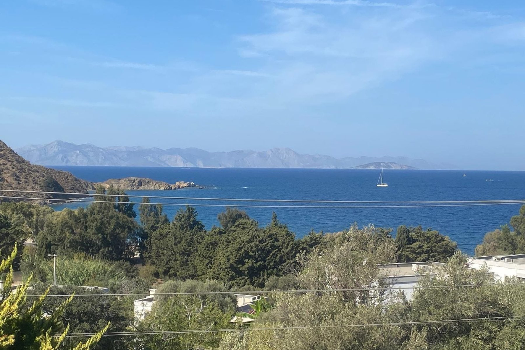 Gümüşlükte 4 yatak odalı Özel havuzlu Deniz manzaralı villa